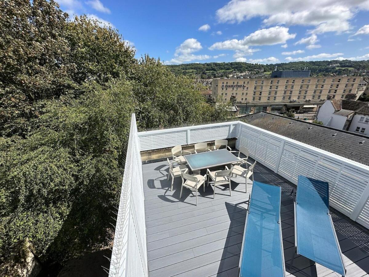 The Roof Terrace Maisonette - City Centre Bath Exteriér fotografie