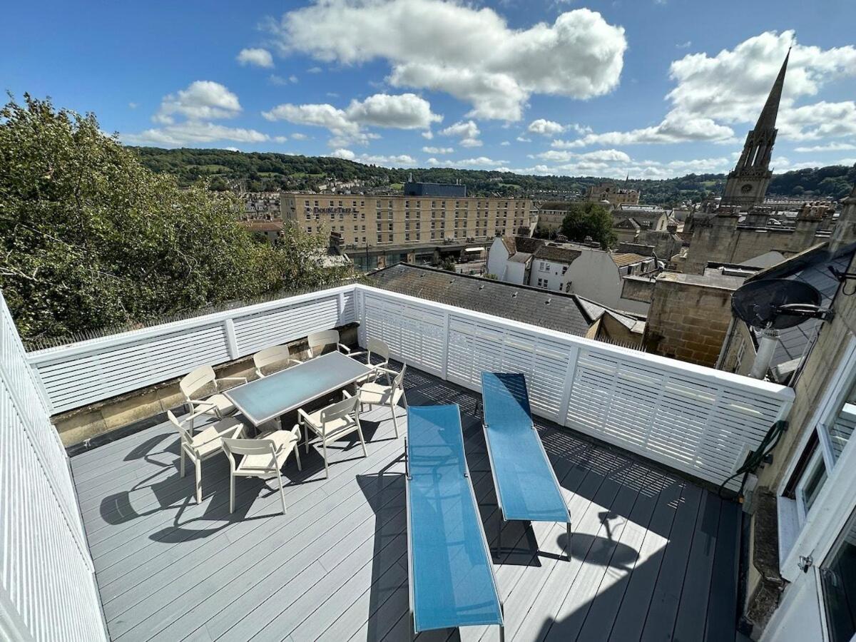 The Roof Terrace Maisonette - City Centre Bath Exteriér fotografie