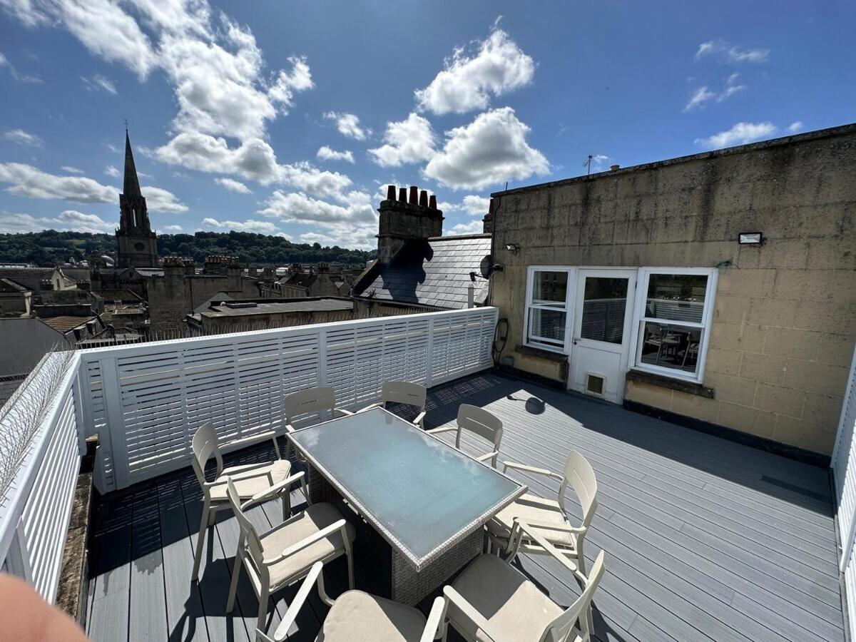The Roof Terrace Maisonette - City Centre Bath Exteriér fotografie